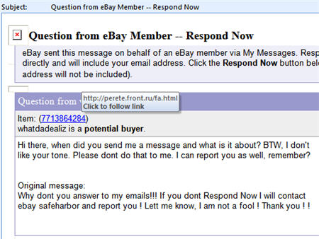 ebay scam