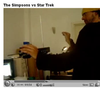 Simpsons vs Star Trek Simpsons vs Star Trek