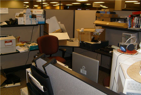 work cube before picture