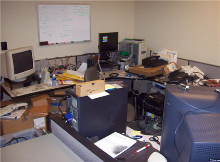 work cube before picture