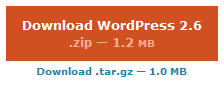 wordpress 2.6 is out
